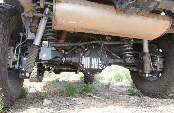 G2 Core 44 Axles Installed In Jeep JK Wrangler Rear Axle Finished Install Photo 110030429