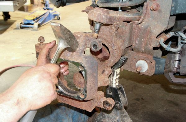 Removing Knuckle From Ball Joint Photo 79433174