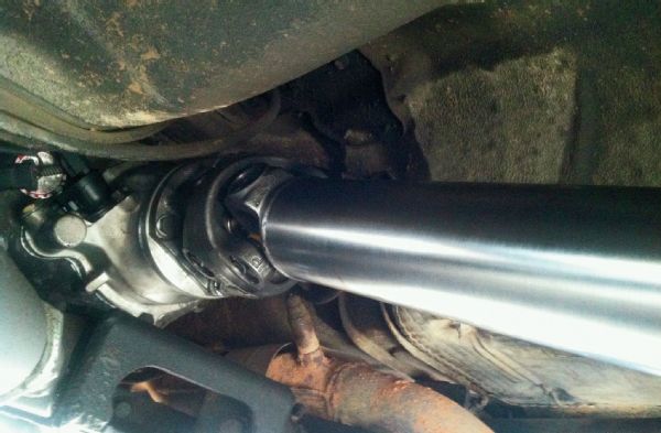 This 1350-equipped driveshaft from Tom Wood’s Custom Drive Shafts is a work of art. With a 1350-series greasable CV at one end and a 1350 yellow seal U-joint at the other, we never have to worry about water crossings again. Ours was finished in clear, but you can have them in black as well.