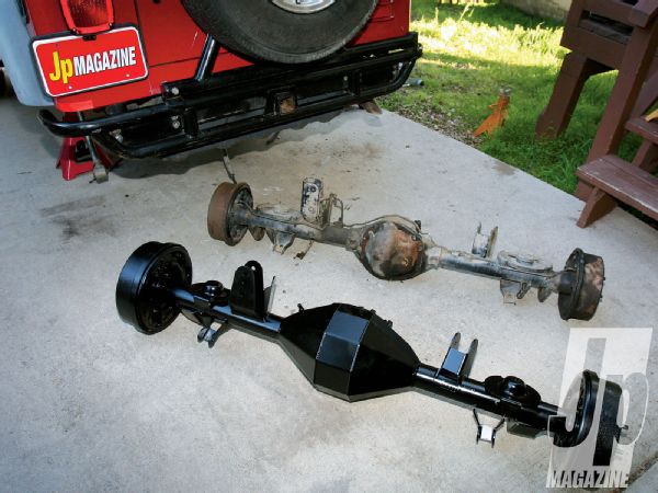 2001 Jeep Wrangler Tj Currie F9 Axle comparison Photo 29243191