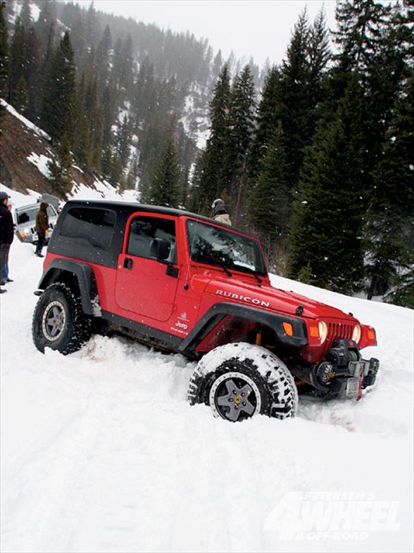 aev Jeep Wrangler Brakes passenger Side Snow Photo 29415546