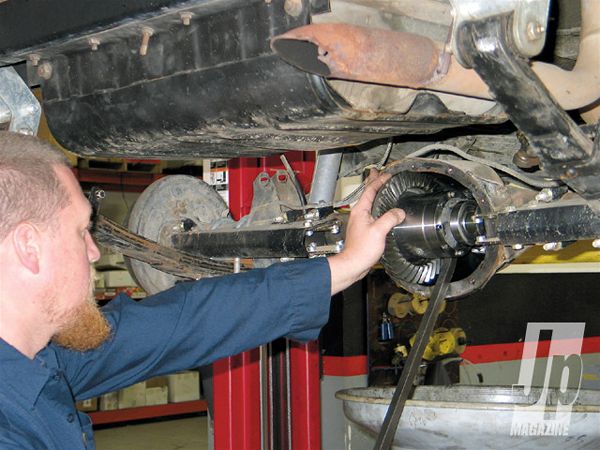 regearing Jeep Axles installing Photo 25575757