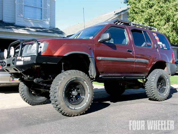 2002 Nissan Xterra Sas drivers Side View Photo 18068695