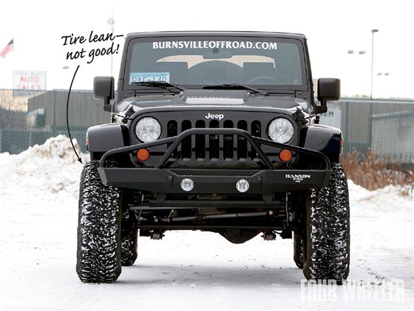 jeep Dana 44 Upgrades front View Tire Lean Photo 14845634