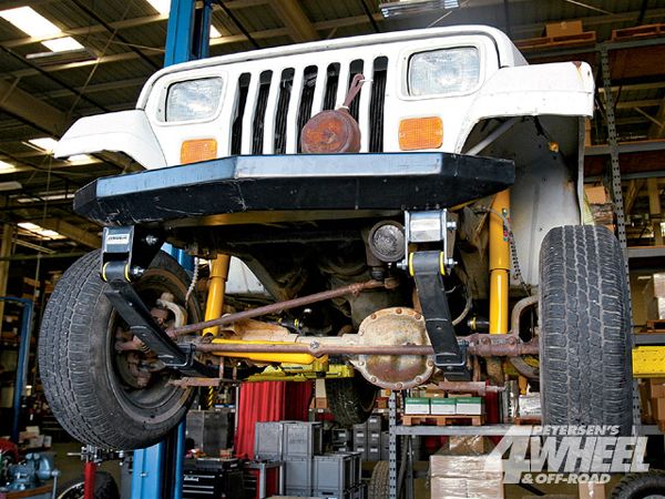 jeep Yj Shackle Reversal on Lift Front Axle Photo 12856970