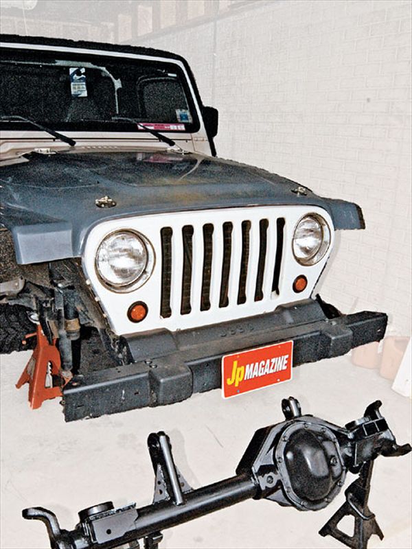 1998 Jeep Tj front View Axle Photo 9276715