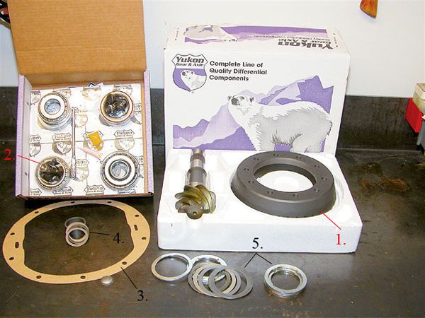 axle Gear Swap installation Kit Photo 9006455