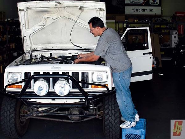 The guys at Turbo City have been working on sophisticated fuel systems seemingly forever. The company is intimately familiar with the fuel systems of both old and new Jeep vehicles and was able to diagnose and fix several trouble areas with our XJ, beginning with a severely cracked header.