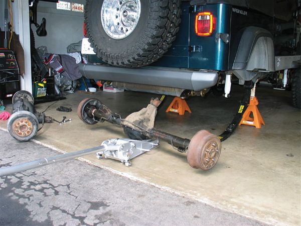 wrangler Axle Swap seperated Photo 33218700