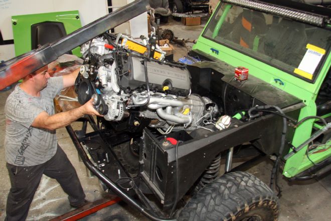 Dropping a Coyote Crate Engine Into a Vintage Bronco