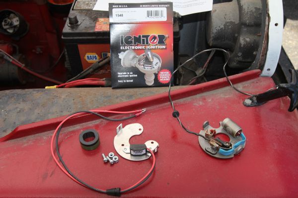 1959 Willys Cj 6 Pertronix F134 Head Electronic Ignition Conversion Electronic Module Verusu Points Photo 140974952