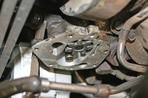 1979 Jeep Sj 360 V8 Oil Pump Rebuild Oil Pump Gear Removal Photo 134492657