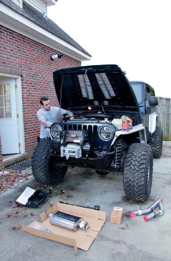 Working On Jeep With Banks Power Products Photo 110847668