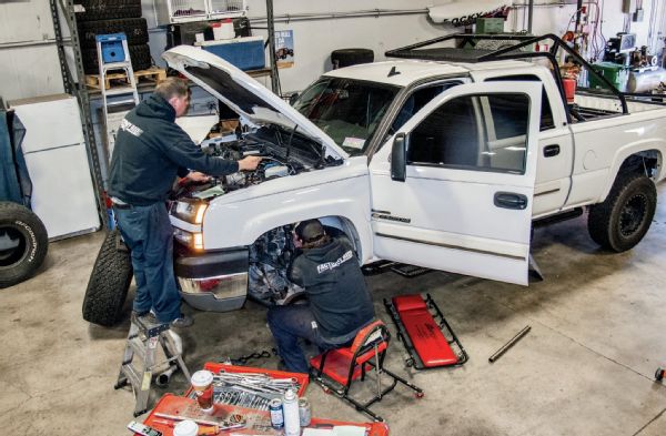 Samco Fabrication Working On Chevy Silverado Photo 70622951