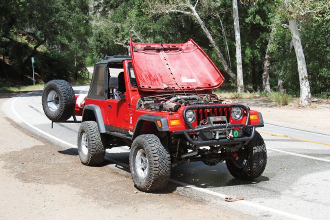 2001 Jeep Wrangler TJ Radiator Install - Two-Hour Cool Down