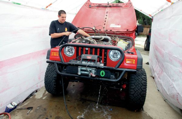 2001 Jeep Wrangler TJ Radiator Swap 003 HR Photo 73959928