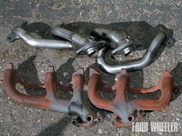 jeep 40l Engine Rebuild compare Manifold Photo 15919252