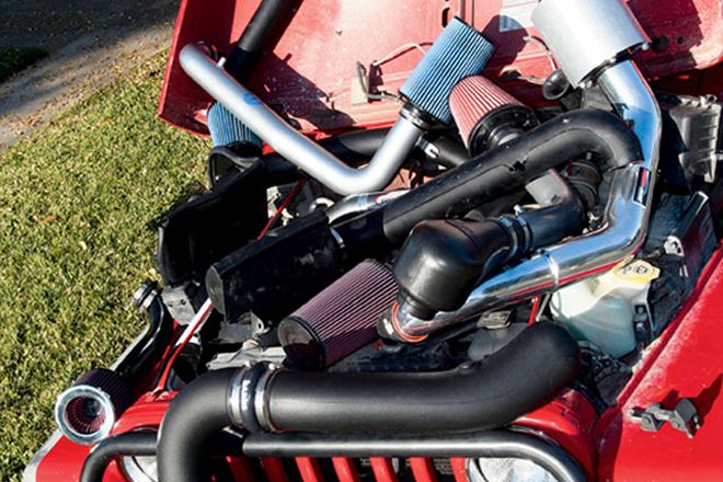 Jeep TJ Wrangler - Intake Shootout