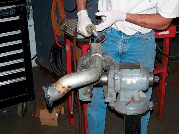 custom Exhaust Build down Pipe Photo 9585280