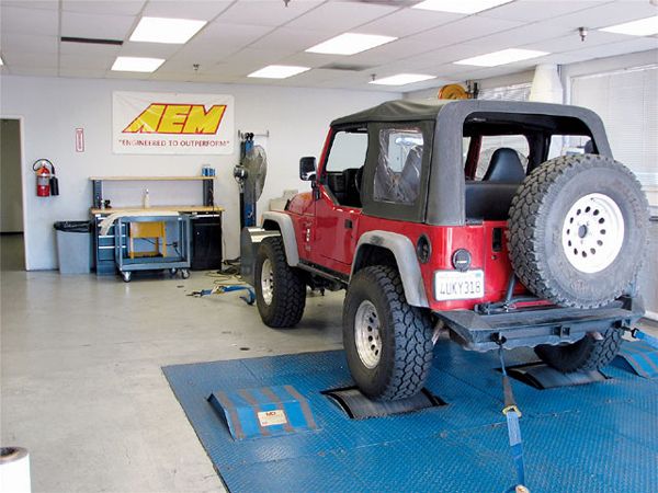 jeep Tj Air Intake Dyno red On The Dyno Photo 9261862