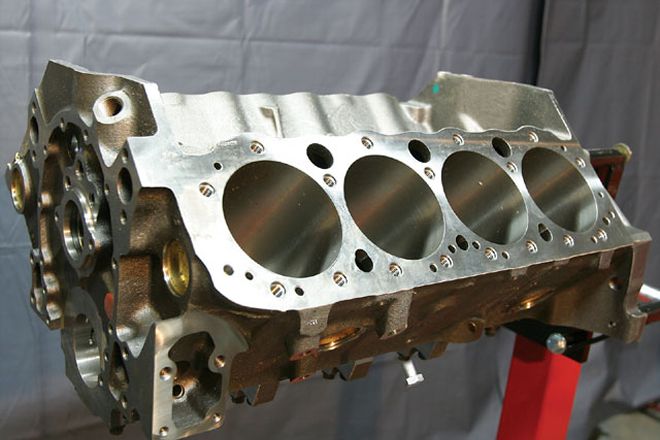 Chevrolet Bowtie Sportsman Engine Block - Stover's Stroker