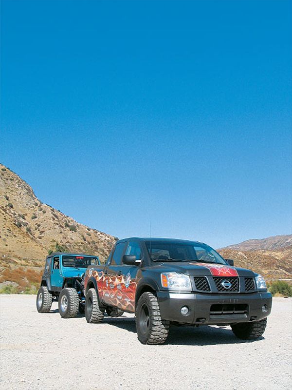 project Nissan Titan front View Photo 8946152