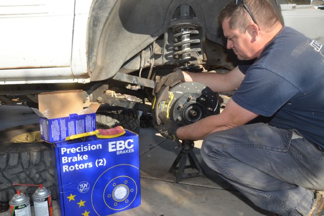 Disc Brake Upgrade in Your Driveway