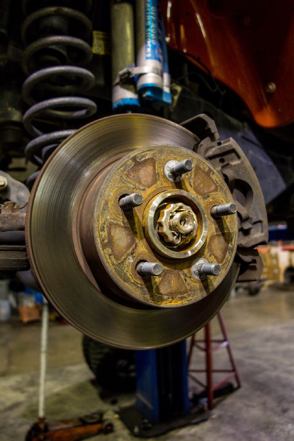 002 Jeep Wrangler Stock Brakes Photo 96669792