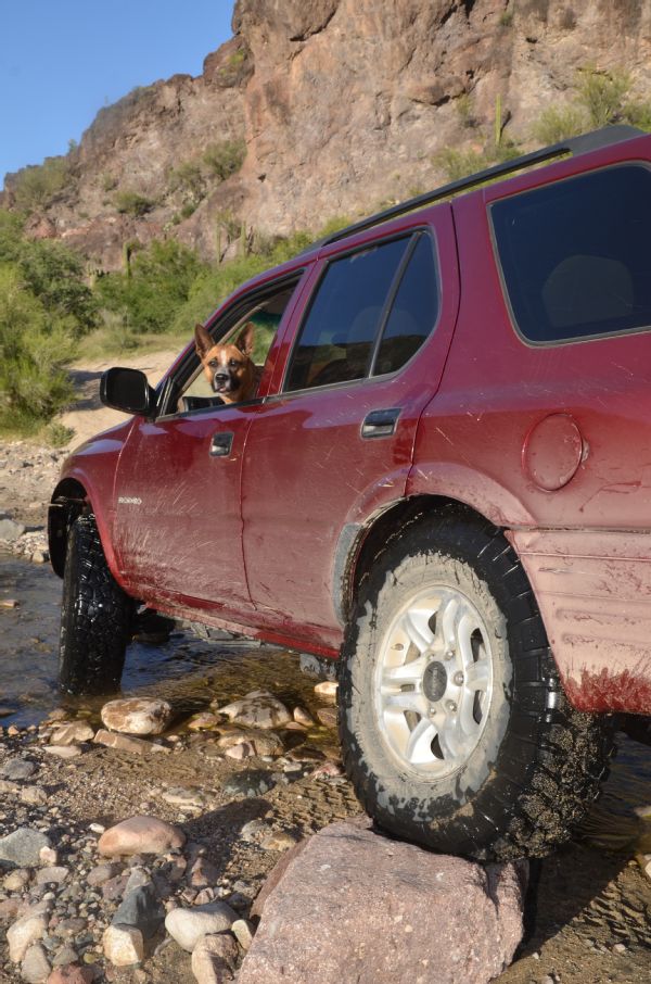 Lifting & Trimming a Junkyard 2004 Isuzu Rodeo to Fit 33s