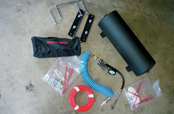 The rest of the Air Accessory System kit (PN 2239) includes an auxiliary air inflation kit and 3-gallon air tank with brackets and all the fittings. You literally have to buy nothing else with the PN 2239 kit.