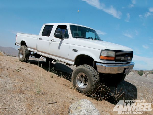 131 1012 Bds Suspension Redo 1995 Ford F350 passenger Front Shot Photo 34693584