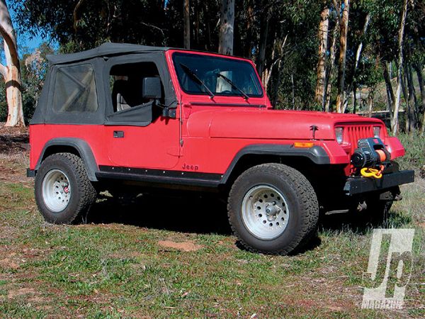 adding New Yj Suspension Parts side View Photo 16304126