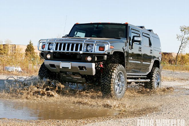 Hummer H2 Rancho Suspension Lift - Elevated