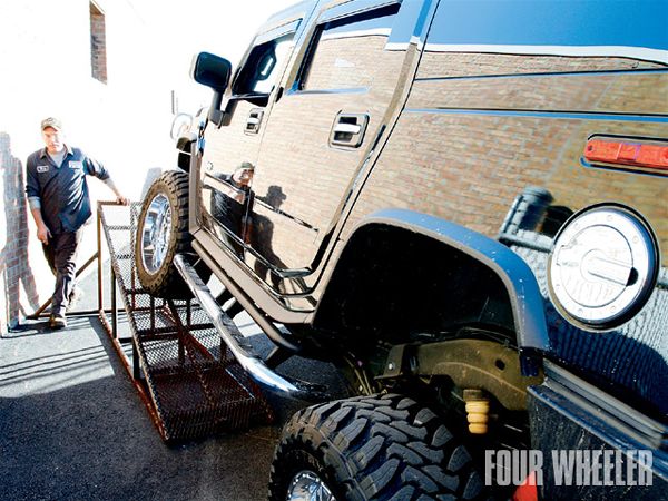 hummer H2 Suspension articulation Photo 17509321