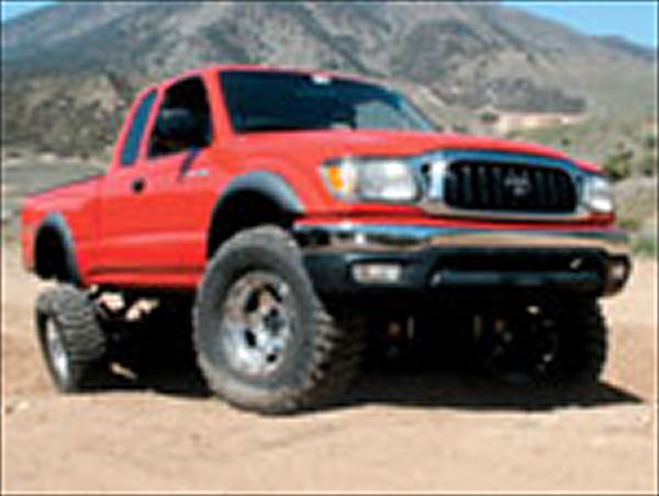 2001 Toyota Tacoma Trd Extended Cab Lift Toyota Pro Lifting red Exterior Front View Photo 15474395