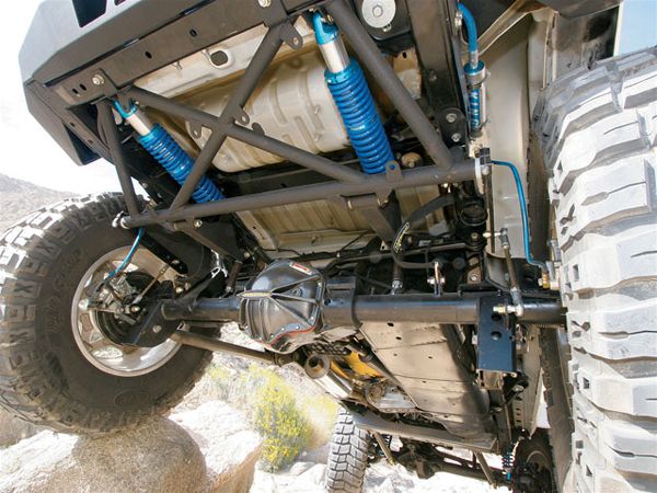 2007 Jeep Wrangler Jk Evo Lever Coilover Suspension Kit kit Installed Under View Photo 10688853