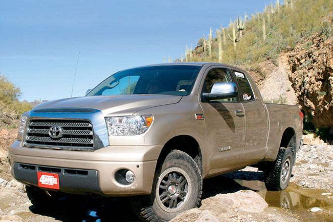 2008 Toyota Tundra TRD Old Man Emu Suspension - Tame But Tough Tundra