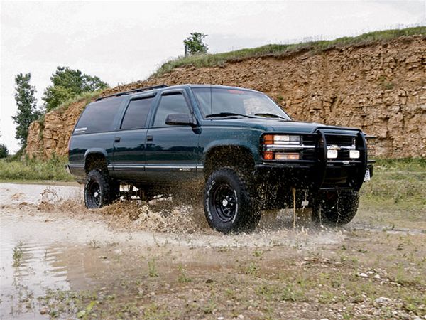 1995 Chevy Suburban 1500 passenger Side View Photo 9572139