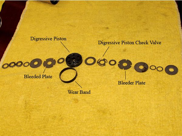 coilover Shock Technical digressive Piston Bleeder Plate Wear Band Etc Photo 9230947