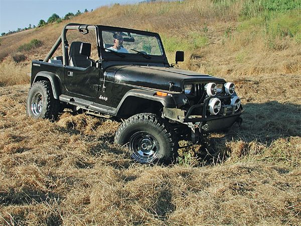 jeep Yj Black Diamond Suspension jeep Wrangler Front View Photo 15695690