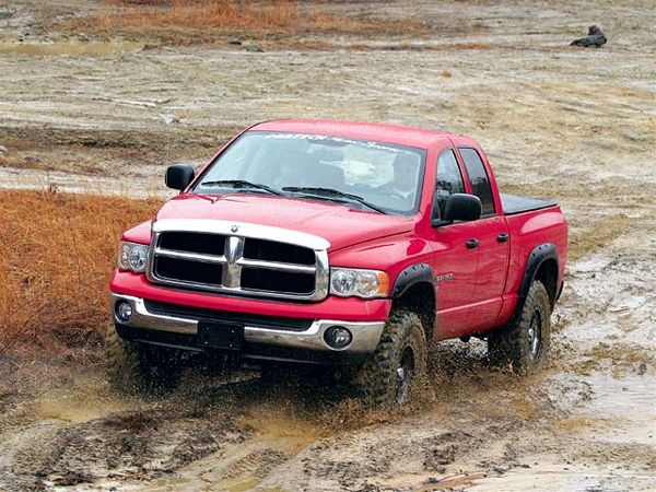 2005 Dodge Ram Suspension front View Mud Photo 9820038