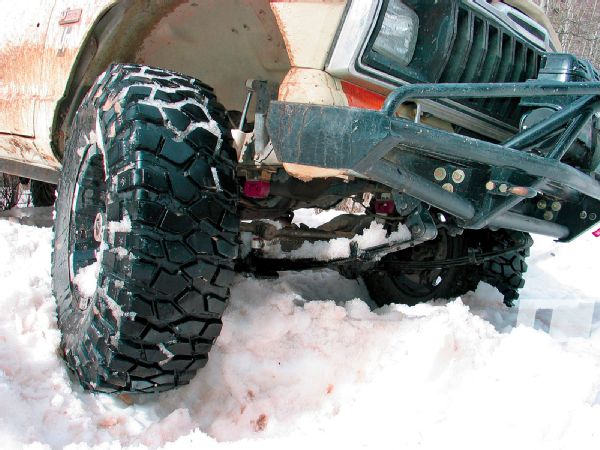 154 1104 Tire Tread For Every Terrain jeep Comanche And Snow Tiers Photo 35882010