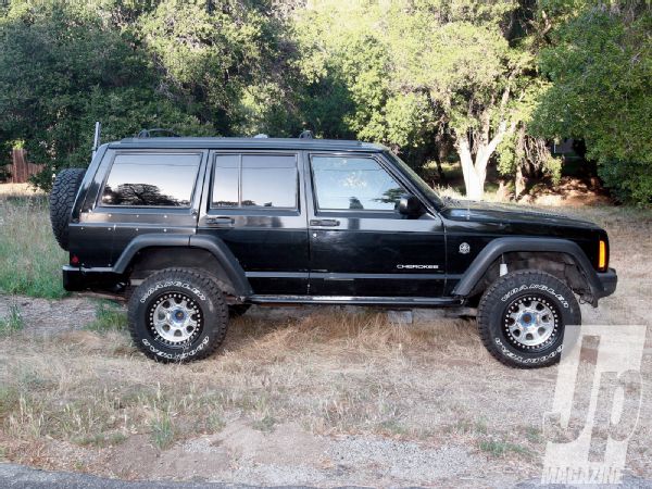 154 1010 Meat Stuffing Jeep Cherokee Xj passenger Side Shot Before Photo 34505097