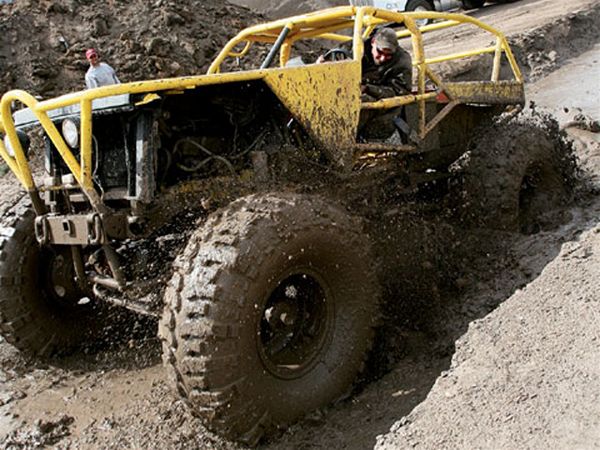off Road Tire Test mud Pit Photo 8463418
