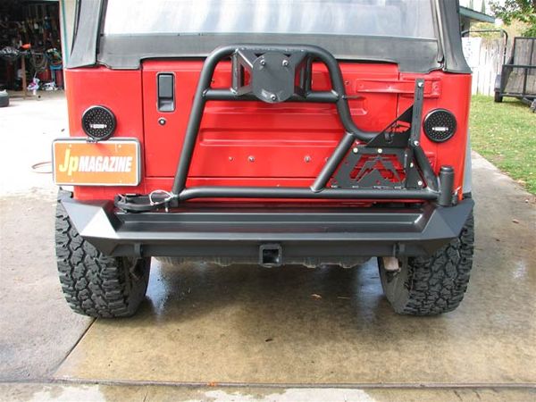 jeep Tire Carrier Shootout Fab Fours overall Photo 9287224