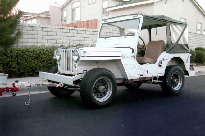 Restoring a 1946 Willys Jeep CJ-2A Frame