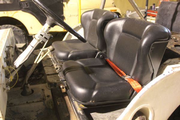 07 Cheap Truck Challenge Willys Jeep CJ3a Fork Lift Seats Photo 93689524