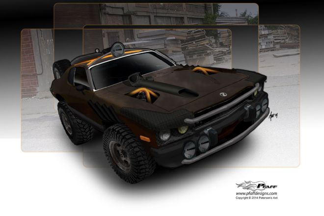 We Build a 1973 Plymouth Road Runner Off-road Muscle Car