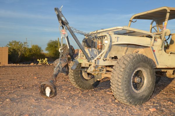 004 Alternate Uses For Winches Detail 1949 Willys CJ 3A Winch Crane Photo 162042293