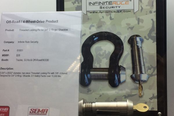 010 SEMA Cool New Tools Web Infinite Rule Shackle Lock Photo 158955590